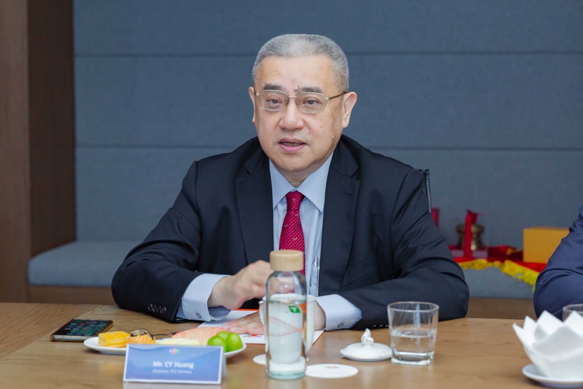 Ông CY Huang - Chủ tịch Công ty FCC Partners hy vọng sau hợp tác, hai bên sẽ cùng nhau tạo nên những giá trị bền vững..JPG Ông CY Huang - Chủ tịch Công ty FCC Partners hy vọng sau hợp tác, hai bên sẽ cùng nhau tạo nên những giá trị bền vững..JPG