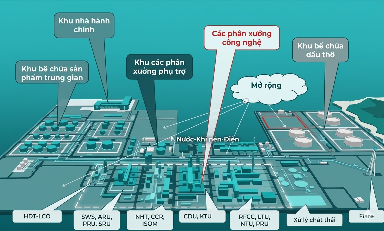 Sơ đồ nhà máy
